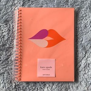 KATE SPADE Heart Lips Notebook